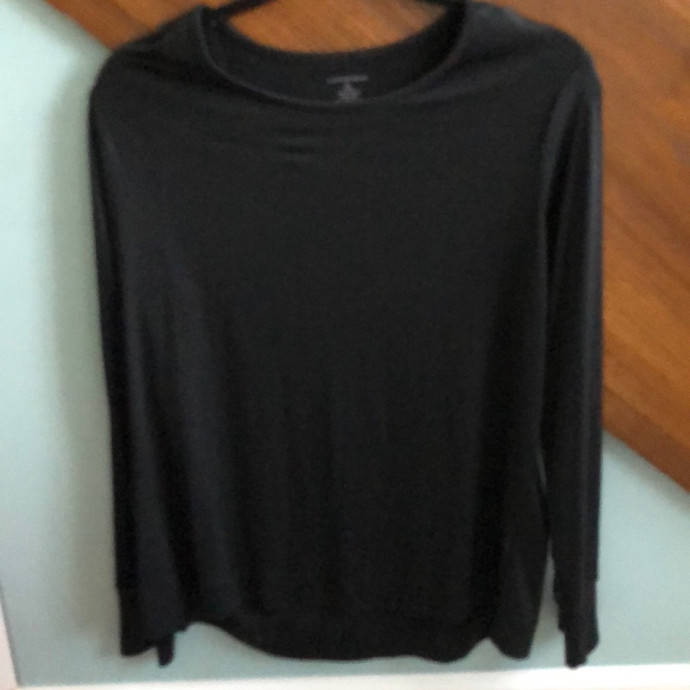 Black long sleeve shirt Lands End